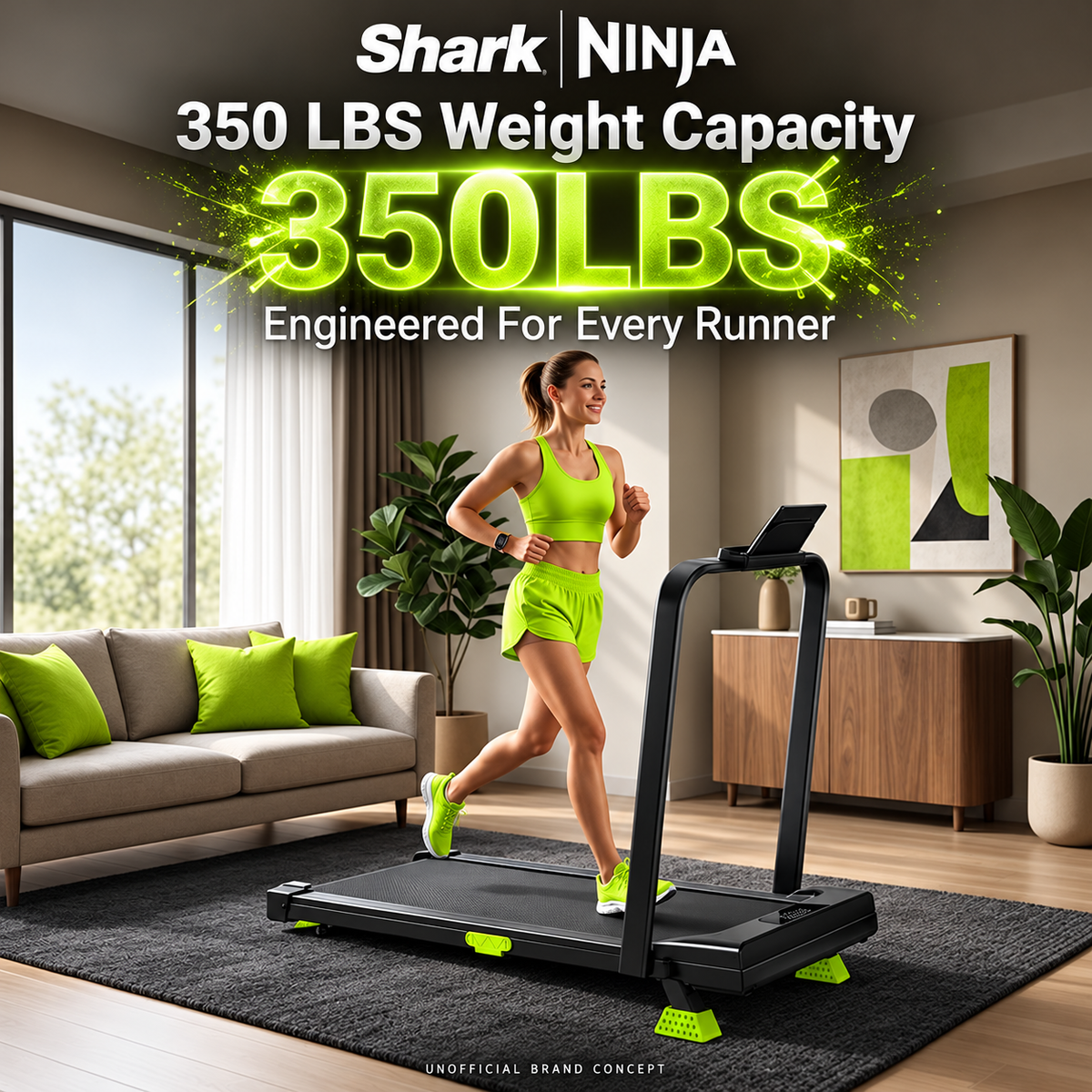 Folding Walking Pad with Incline