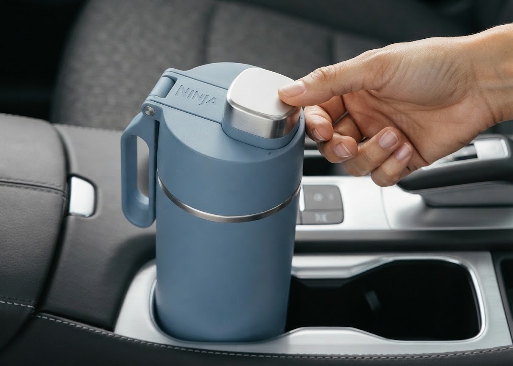 Ninja Thirsti 700 ml Travel Bottle – Blue DW2401EUUKBL