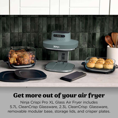 Ninja CRISPi PRO 7-in-1 XL Glass Air Fryer