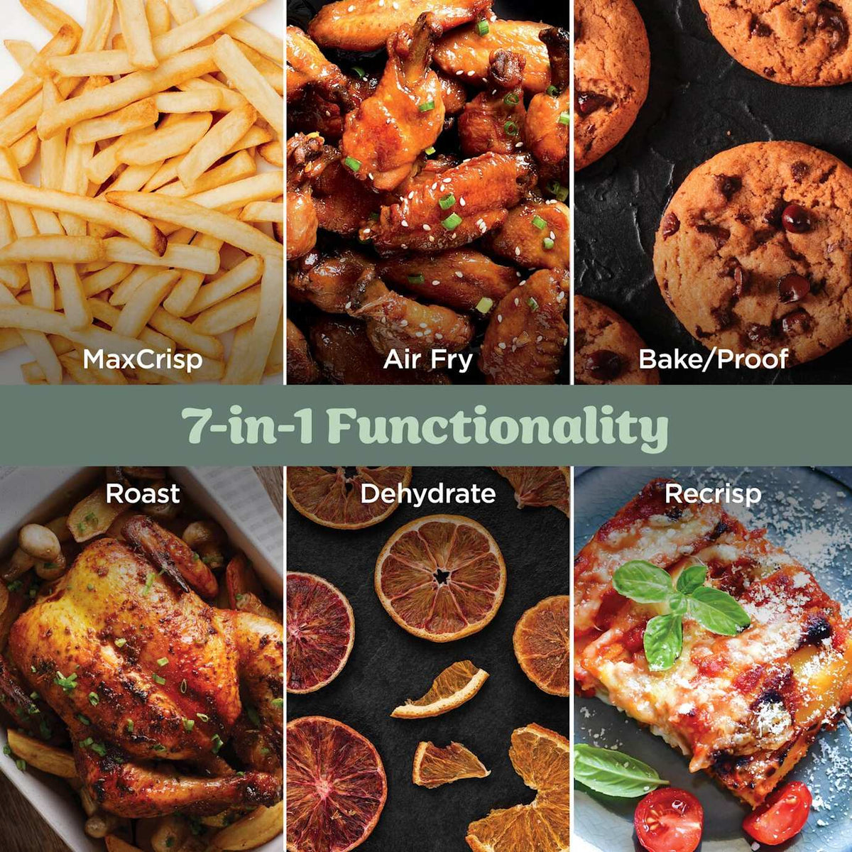 Ninja CRISPi PRO 7-in-1 XL Glass Air Fryer