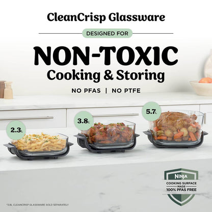 Ninja CRISPi PRO 7-in-1 XL Glass Air Fryer