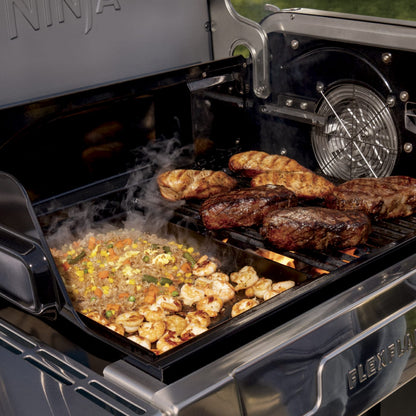 Ninja™ FlexFlame™ Grill and Smoker in Black