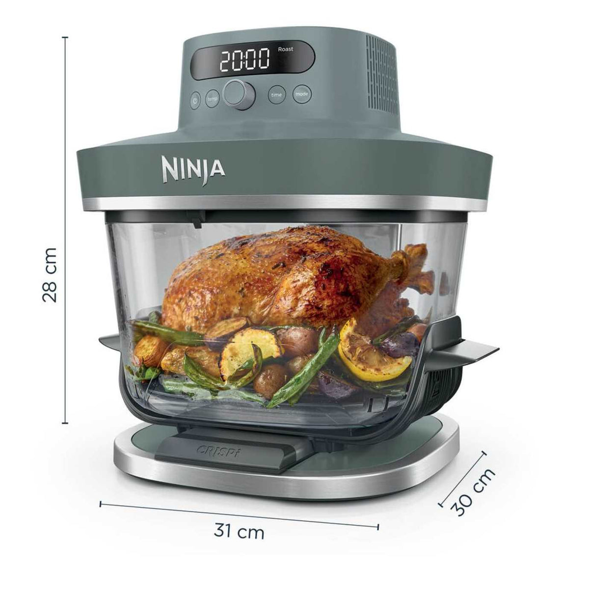 Ninja CRISPi PRO 7-in-1 XL Glass Air Fryer